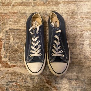 Navy Blue Converse